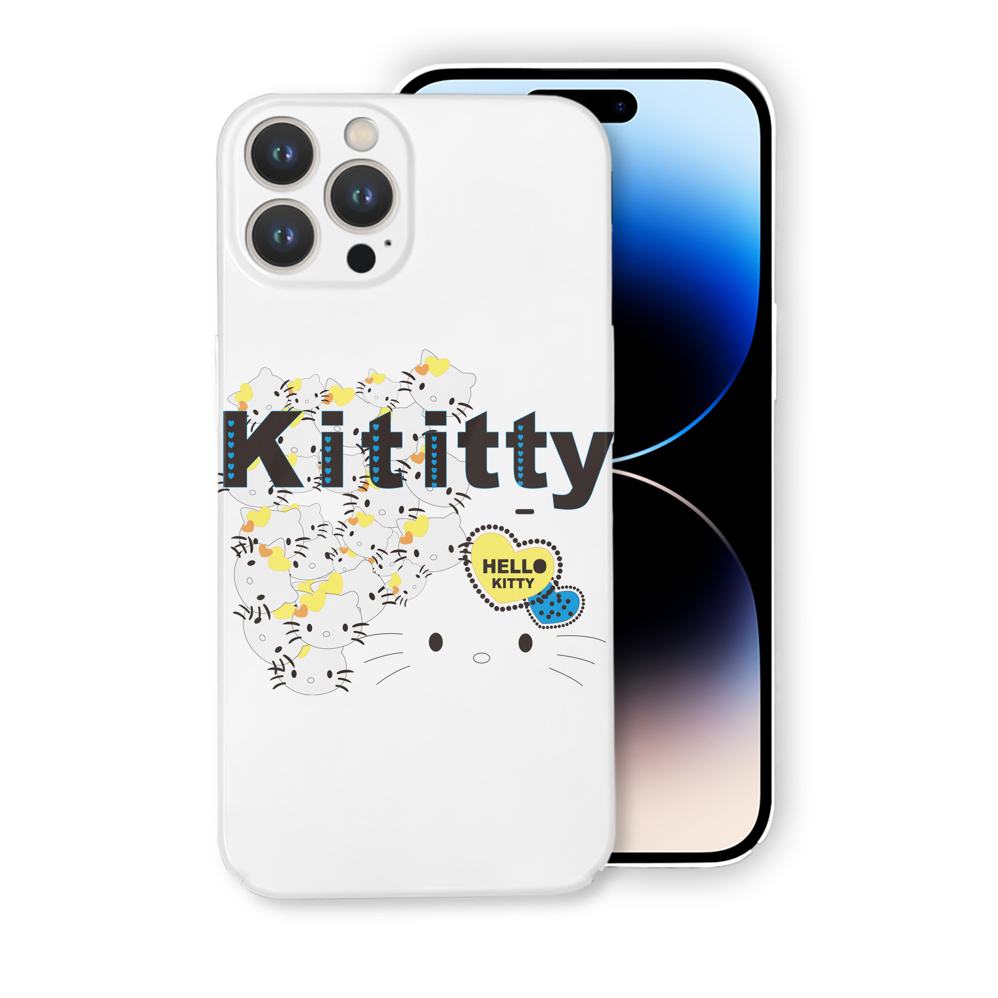 （画像用） Hello Kitty ハローキティ 【iPhone 14シリーズ対応】ハードケース